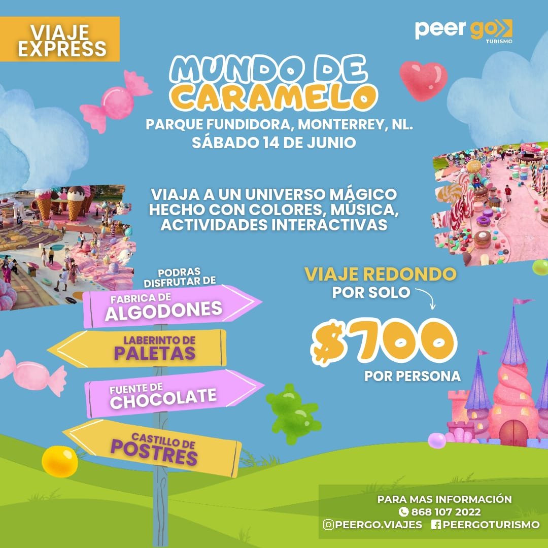 Vámonos al MUNDO DE CARAMELO